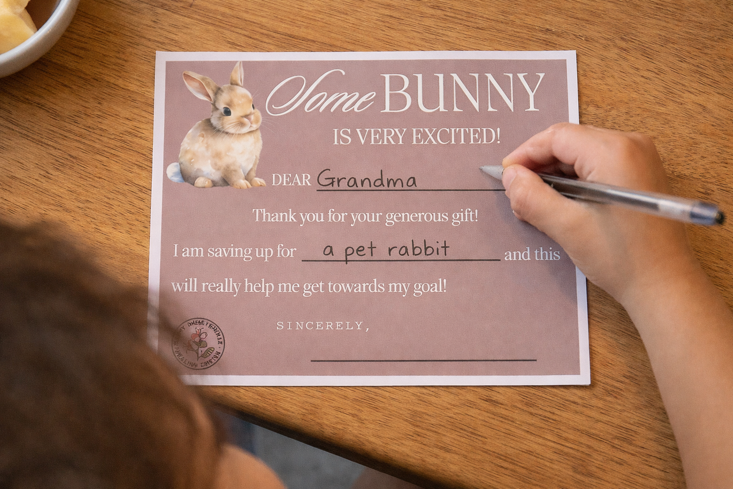 Printable Thank You Cards for Kids – Animal-Themed Fill-in-the-Blank Set