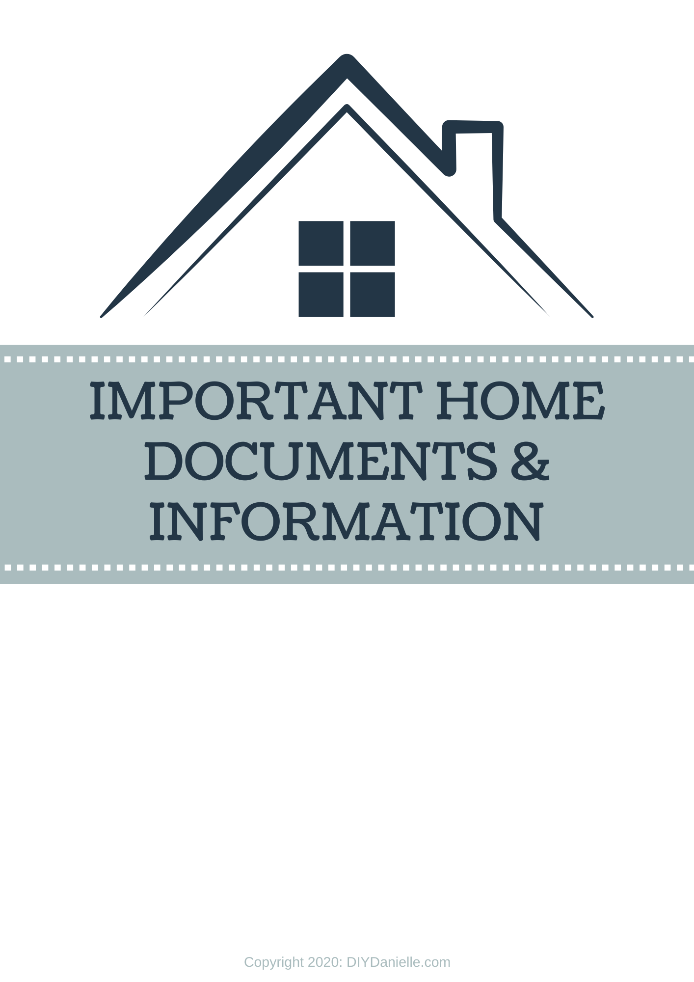 Home Renovation Bundle Printable