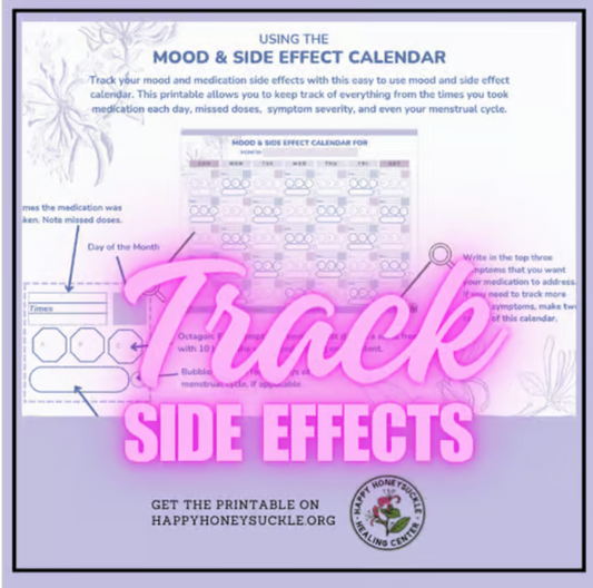 Symptom Tracker: For Mental Health Symptoms and Medication Side Effects