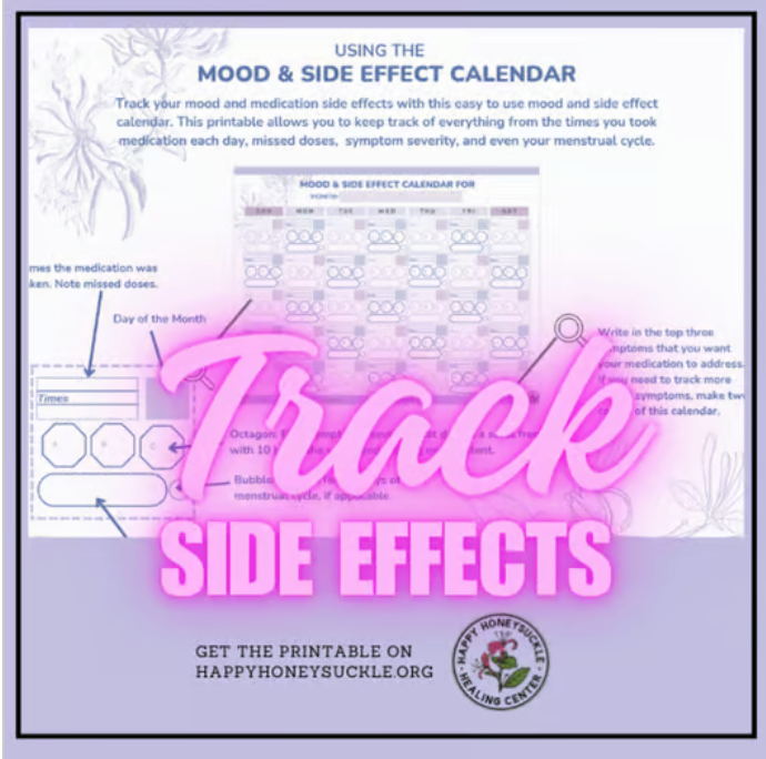 Symptom Tracker: For Mental Health Symptoms and Medication Side Effects