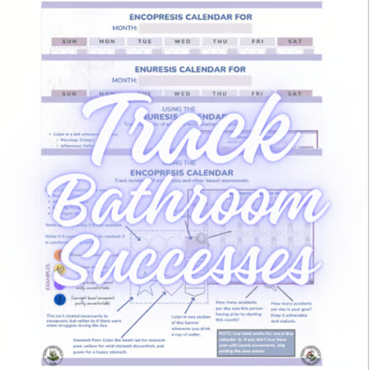 Encopresis and Enuresis Tracking Calendar