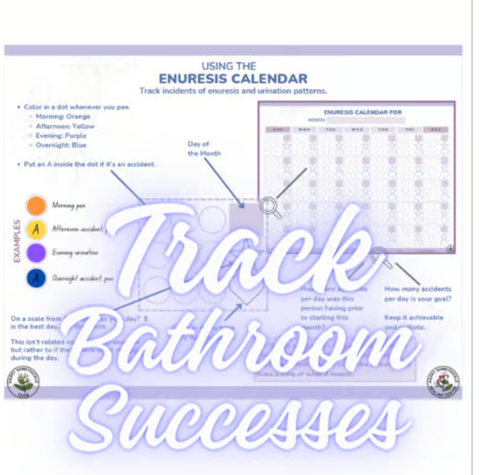 Encopresis and Enuresis Tracking Calendar