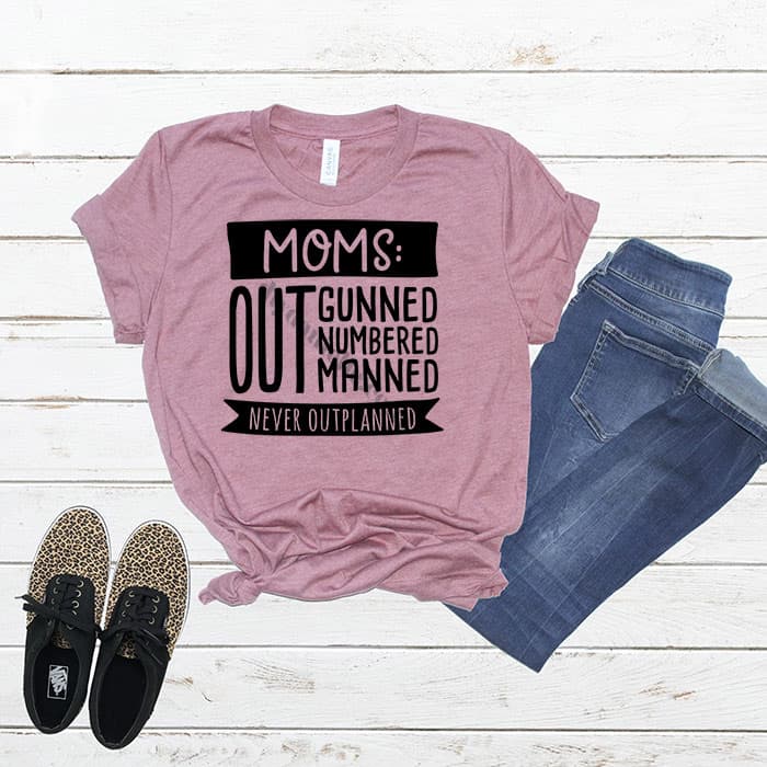 OutGunned Mom SVG - Do-It-Yourself Danielle
