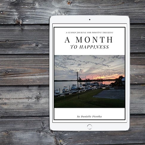 eBook: A Month to Happiness Journal - Do-It-Yourself Danielle