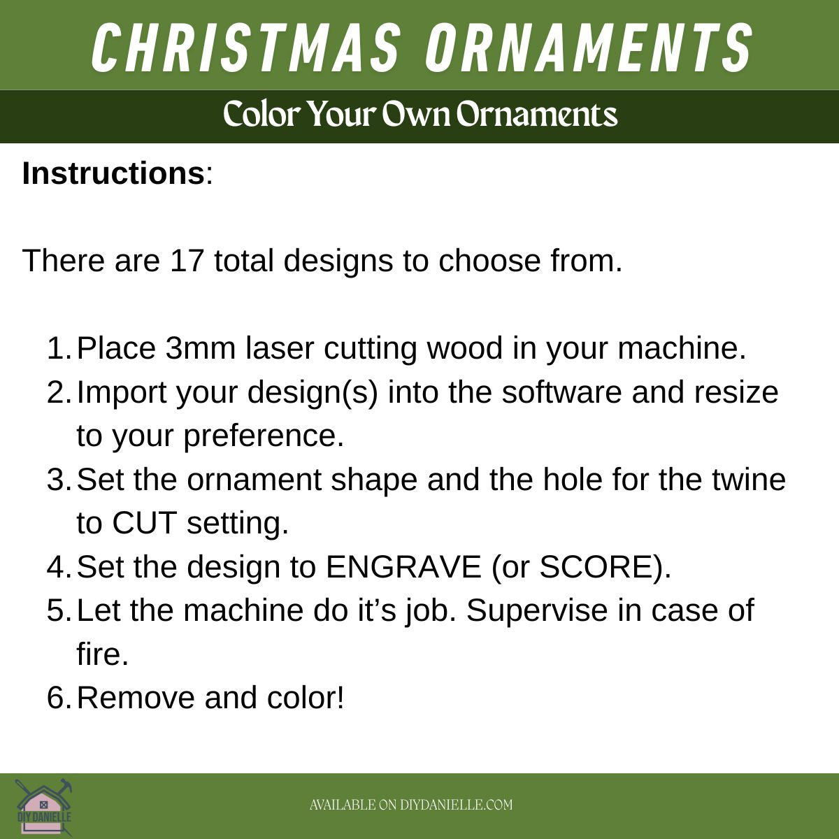 Color Me Ornaments Printable | Christmas Coloring Ornaments for Kids | DIY Holiday Craft