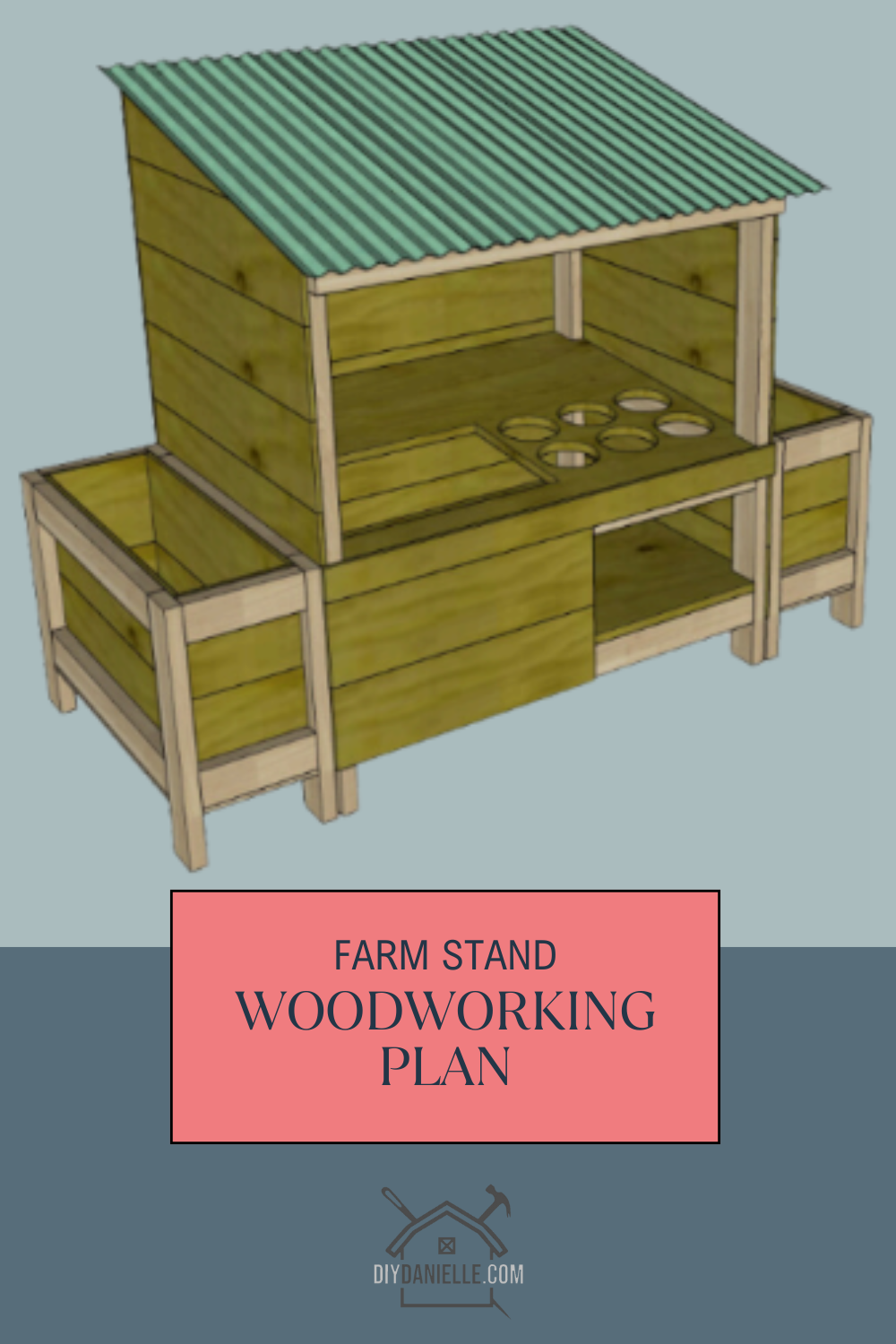DIY Farm Stand Woodworking Plan – Step-by-Step Build Guide – Do-It ...