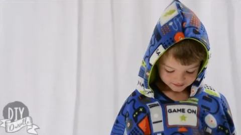 Cozy Ride Car Seat Poncho – Printable Sewing Pattern