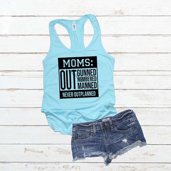 OutGunned Mom SVG - Do-It-Yourself Danielle