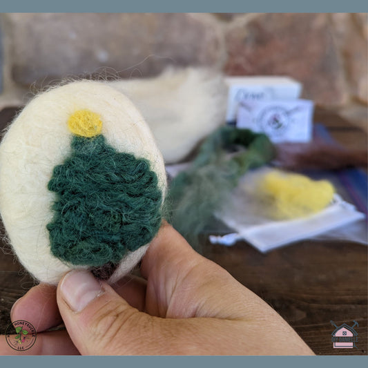 Felted Soap Kit: Christmas Tree